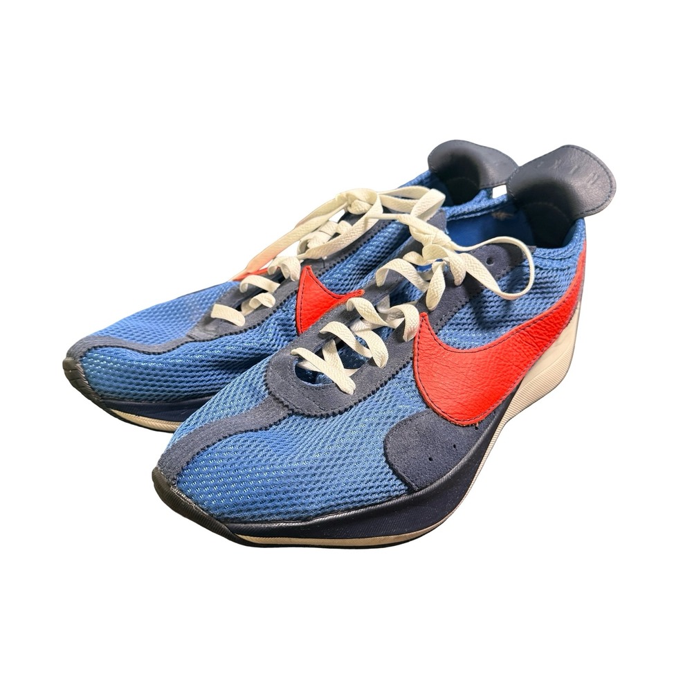 Nike Moon Racer QS Ocean Fog Blue Bright Crimson Mens 11.5 BV7779-400 Retro